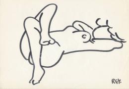  Rózsahegyi, György - Lying Nude 